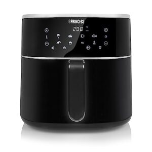 Princess Airfryer digital 182254-8 L – 2 kg de patatas fritas – Capacidad de la cesta ajustable