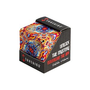 Shashibo Rompecabezas para Niños – Premiado Cubo Magnético Patentado con 36 Imanes de Tierras Raras – Asombroso Rompecabezas 3D – Juguete para Adultos Cubo Shashibo con más de 70 Formas (Spaced out)