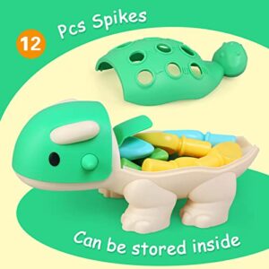 LinStyle Juguetes Niños 1 2 3 Años, Juguetes Montessori, Juguete de Dinosaurio, Juegos Educativos para Aprender Matemáticas y Clasificación de Colores, Regalo de Cumpleaños Navidad para Niños Niñas