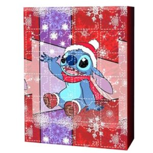 Calendario de Adviento de Navidad 2023,Calendario de cuenta regresiva de Navidad para niños y adultos,24 Calendario de cuenta regresiva de decoraciones de juguetes de dibujos animados,Regalos de