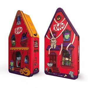 Nestlé Kitkat Figuritas de Chocolate con Leche Halloween, Lata 99.6 g