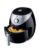Just Perfecto Freidora sin Aceite 3.2L – freidora de aire caliente con 1400W – Freidora de aire negra- 9 Modos air fryer – freidora aire 3 litros – cesta antiadherente, temporizador