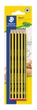 Staedtler Noris 120-2 BK10. Lápices de madera certificada. Blíster con 10 lápices HB en apilado doble.