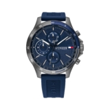 Tommy Hilfiger Reloj Analógico de Cuarzo multifunción para hombre, con Correa