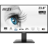 MSI Pro MP243X Monitor Profesional, de 23,8′ FHD, 1920 x 1080, 100 Hz, IPS, Plano, Anti-Glare, 16:9, 300 nits, Negro