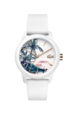 Lacoste Reloj Analógico de Cuarzo para mujer con Correa en silicona Blanco – 2001085