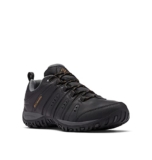 Columbia Woodburn 2 Waterproof (Impermeable) Zapatos de Senderismo Bajos Hombre, Negro (Black x Caramel), 43.5 EU