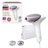 Philips Depiladora Lumea IPL serie 8000 – depilación con tecnología SenseIQ, 2 accesorios para cuerpo y cara, para uso con cable (modelo BRI944/00)