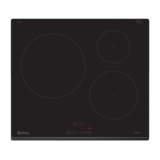 Balay – Placa de inducción, 60 cm, Zona gigante de 28 cm, Negro, sin marco inoxidable, 3EB865FR