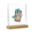 Nabance Kit Huella del Pie, 6 Tarjetas de Impresión y 3 Plantillas, Kit de Huellas Bebé Pie y Manos Almohadillas de Tinta No Tóxicas, No se Mancha, Kit Huella del Mascota, Regalo de Bautizo o Recuerdo