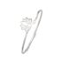SINGULARU – Collar Personalizado Single Letter – Colgante en Plata de Ley 925 con Acabado Baño de Oro de 18 Kt. – Cadena de Talla Unica – Joyas para Mujer