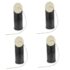 Pack de 4 Collares Antiparasitarios para Gatos, 24 Meses de Protección contra Pulgas, Garrapatas y Mosquitos – 100 % Natural, Impermeable, Ajustable, para Todos los Tamaños.