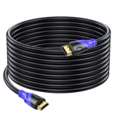 Rommisie Cable HDMI 4K/60HZ 10M (HDMI 2.0,18Gbps) Conectores chapados en oro de ultra alta velocidad, Retorno de audio Ethernet, Video 4K, FullHD1080p 3D Compatible con Playstation Arc PC HDTV