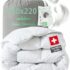 Todocama Juego de Sábanas de 4 Piezas – 4002 – Sábana Bajera Ajustable – Encimera – Dos Fundas de Almohada de 50x80cm (Cama 135×190/200 cm, Blanco)