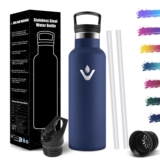 Mulbijeo Botella Termica 0,75L, Termo Sin BPA, Botella de Agua Acero Inoxidable, Aislamiento Al Vacío de Doble Pared, Termo, Acero Inoxidable 18/8, Cantimplora para Adultos, Deporte, Oficina, Yoga