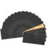 Sruhrak 50 Piezas 93 x 230mm Lijas para Lijadora, 60 Grano Rectangulares Papel de Lija 8 Agujeros Hojas de Lija para Rectangulares Lijadoras y Lijadora Orbital