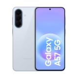 Samsung Galaxy A57 5G, 256GB, Móvil Fino con IA, 8GB, Gran Angular 50MP, Autonomía 2 Días, Batería 5000mAh, IP68, Garantía del Fabricante 3 Años + 1 Año Extra, Color Azul Claro (Versión Española)