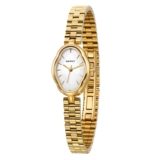 BERNY Reloj de Oro para Mujer Vintage Reloj de Cuarzo para Mujer 3ATM Impermeable Moda Reloj de Lujo para Mujer Idear Regalo para Chica