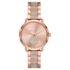 Michael Kors Reloj Janelle para Mujer, Movimiento de Cuarzo de Tres Agujas con Correa de Acero Inoxidable o Silicona
