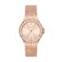 Michael Kors Reloj Runway para Mujer, Movimiento cronógrafo de Cuarzo con Correa de Acero Inoxidable o Acetato