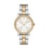 Michael Kors Reloj Slim Runway para Mujer, 42 mm, Movimiento de Cuarzo a Tres Agujas con Correa de Acero Inoxidable