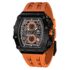 GOLDEN HOUR Relojes Digitales Impermeables Deportivos Ultrafinos para Hombre con Pantalla Gran Angular Correa de Caucho Reloj de Pulsera para Hombre Mujer