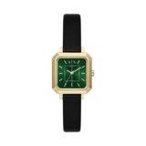 Armani Exchange Reloj para Mujer, Movimiento de Cuarzo de Tres Agujas y Caja de 27 mm con Correa de Cuero