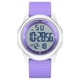 GOLDEN HOUR Relojes Digitales Impermeables Deportivos Ultrafinos para Hombre con Pantalla Gran Angular Correa de Caucho Reloj de Pulsera para Hombre Mujer