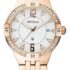 Armani Exchange Watch For Women, Quartz Multifunctional Movement and 36mm Case Size with Stainless Steel or Leather Strap