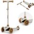 NETEL Soporte para Microondas de 2 Niveles，Organizador de Cocina Multifuncional Completo con Soporte para Toallas de Papel y Soporte para Tabla de Cortar，Blanco, Extensible de 40 a 60 cm