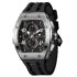 Lacoste Reloj de Cuarzo Multifuncional Analógico-Digital para Hombre Colección LC33 con Correa de Silicona Negra – 2011435