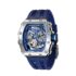 TSAR BOMBA Relojes Hombre Automático Reloj de Pulsera Tonneau Lujo Cristal Zafiro Movimiento Japonés Acero Inoxidable 316 Impermeables 50M Luminos Esqueleto Analogico Deportivo Regalo Hombre
