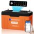 tomons Cable de Carga Coche Electrico Tipo 2, 22 KW 32A Electricidad Trifásica 5M, para EVs y PHEVs, Compatible con Modelo S/X/Y/3, ID.3, ID.4, E-Tron, ZOE, Kona, I3, con CE/TUV, EV1001
