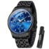 SAPPHERO Reloj de Pulsera de Silicona para Hombre, Resistente al Agua, 5 ATM, Mecanismo de Cuarzo japonés, Caja de Acero Inoxidable, diseño de Fecha, Deportivo, Informal, Relojes de Negocios para