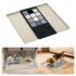 CJOY Ventilador de Techo con Luz Negro 132cm, Ventilador de Techo con Luz y Mando Silencioso Madera, 6 Velocidades, 3 CCT Regulable, Reversibles CC, Temporizador Para Dormitorio