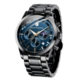 BENYAR by Relojes para Hombre Cronógrafo Indicación de Fecha 50M Reloj de Pulsera Impermeable Reloj de Pulsera clásico para Hombre Relojes analógicos de Cuarzo de Lujo Casual con Correa