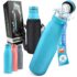 Botella Térmica – 500 ml – Allegra – Botella de Agua de Acero Inoxidable – Bebidas Frías 36 horas y Calientes 18 horas – Acabado con Impresión 3D – Sin BPA – Cool Bottles