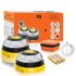 Bonhoom Organizador para Fregadero de Cocina, Soporte para Esponja con Soporte para paños de Cocina y Portacepillos de Limpieza, Organizador de Metal con desagüe automático