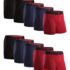PATIKIL 10 Paquete Transparente PVC Regalo Bolsas, 15.7″ x 11.8″ x 3.9″ Reutilizable Mini Transparente Plástico Regalo Envoltura Tote Bolso con Asas para Compras Fiesta Boda