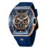 ADDIESDIVE 41mm Reloj de Cuarzo Hombre 200m Bisel cerámico Luminoso BGW9 Reloj analógico Hombre con Pulsera de Acero Inoxidable AD2089