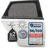 tillvex Nevera portátil eléctrica de 40 litros con ruedas | Mini nevera portátil de 230 V y 12 V para vehículos coches camping | Enfría y calienta | Modo ecológico (Antracita)