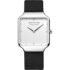Bering Reloj analógico automático para Hombre con Correa de Acero Inoxidable 19441-XXX, Gris, Moderno
