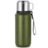 waterdrop® Botella Agua Acero Inoxidable 600ml, Termo Doble Pared: 24h Frio – 12h Caliente, 100% Hermética, Segura: Para Niños. Botella Térmica Gimnasio, Water Bottle, Thermo, Cantimplora
