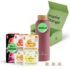 waterdrop® Starter Set Steel, Botella de Acero Termo 600ml + 18 Cubos Microdrinks, Saborizantes para agua, Pastillas en 6 Sabores Aromatizados, 0 Azúcar, paquete degustación acero inoxidable