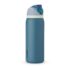 Owala FreeSip Sway botella de agua térmica de acero inoxidable con boquilla 2‑en‑1, 890ml, pajita integrada y asa tipo cubo, para viajes, escuela y deporte, sin BPA, a prueba de fugas, Angel Food Cake
