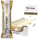 Barebells – Barritas Proteína – 20g Protein x Bar – Baja en azúcar y Calorías – Sin Aceite de Palma – White Salty Peanut (12 Barritas x 55g)