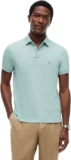 Tommy Hilfiger Polo 1985 Regular MW0MW17770 S/S para Hombre, Verde, L