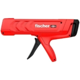fischer Máquina de expresión manual FIS DM S Pro, pistola de cartucho para cartuchos de 2 cámaras, pistola de expresión para un prensado eficiente, diseño ergonómico para un manejo óptimo