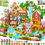 Pourbibi 𝟑𝟎𝟎 𝐏𝐢𝐞𝐳𝐚𝐬 Bloques Magneticos Construccion Niños,Magneticas Niños,Juguetes Niños 3 Años,Piezas Construcciones Magneticas,Juguete Creativo Montessori para 3-10 Años,Neumaticos Turismo