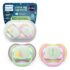 Tommee Tippee Biberón, biberón anticólicos avanzado, 260 ml, con tetina de flujo lento para agarre natural, varilla de ventilación anticólicos, pack de 2
